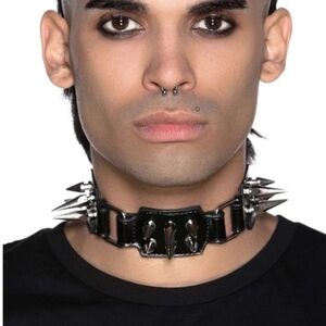 Killstar Morana Choker Spiked Collar